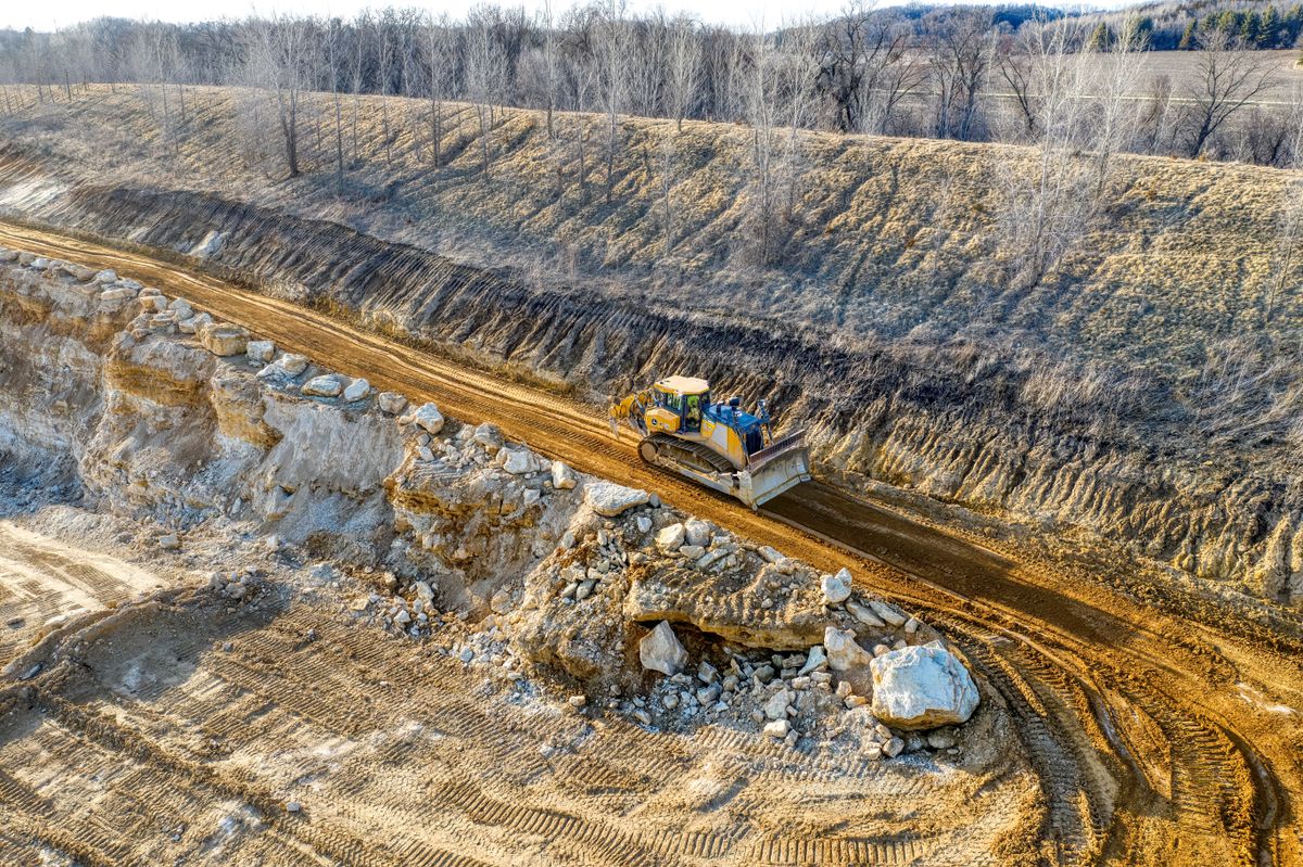 Earthwork and clearing